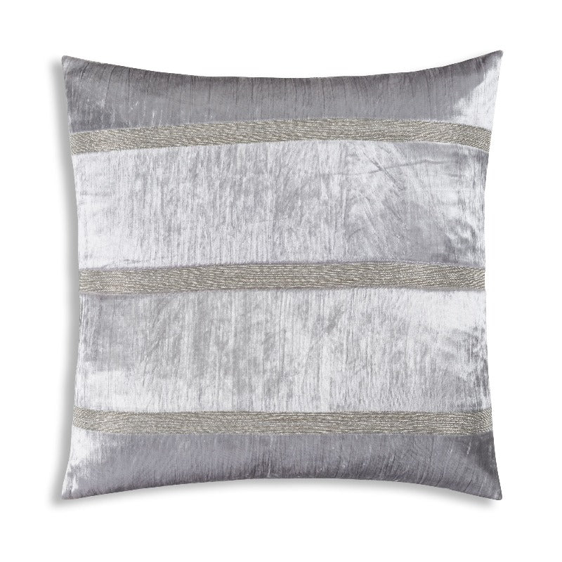Amani Crushed Velvet Beaded Pillow 22’’
