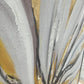 Golden Flower Hand Painted Foil Wall Art