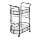 Saleh Black Serving Cart