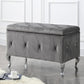 Florence Glam Tufted Storage Bench