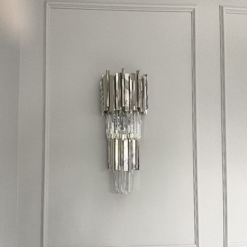 Dante Silver Wall Sconce