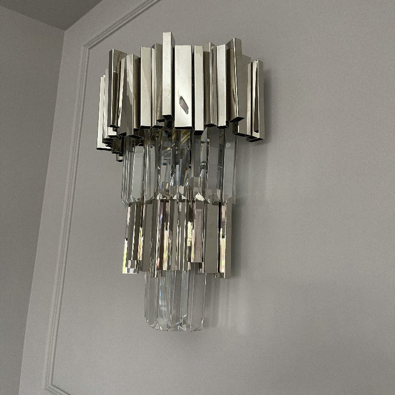 Dante Silver Wall Sconce