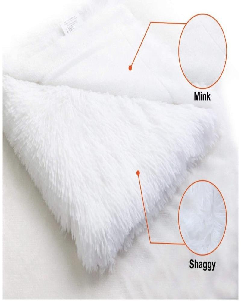 Noah Faux Fur Throw Blanket