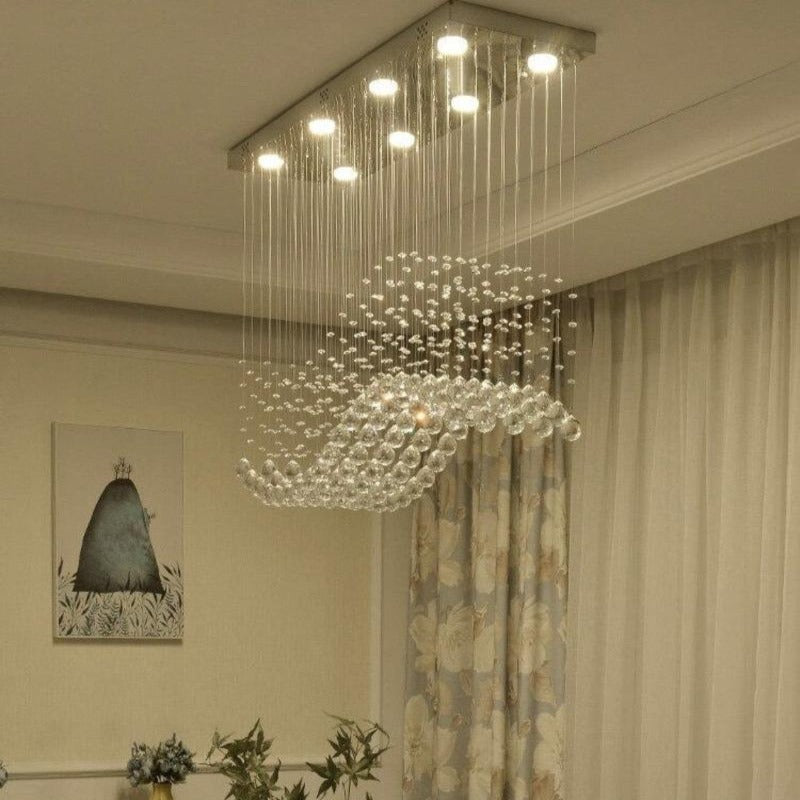 Abrianne Modern Rectangle Chandelier