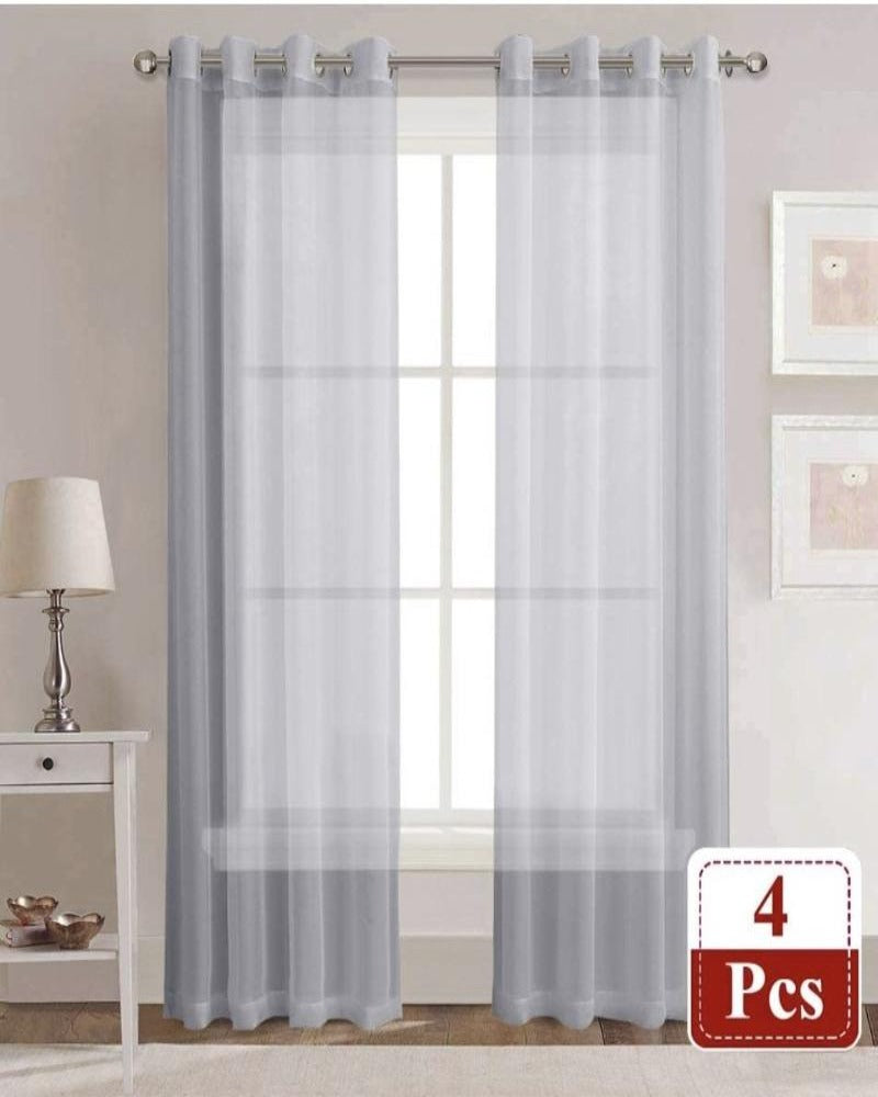 Layla Sheer Curtains, 4 Panels