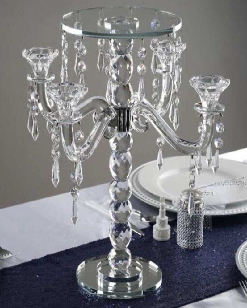 Camille Crystal Candelabra