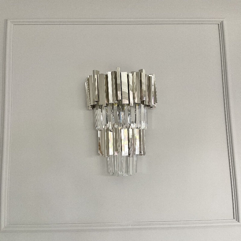 Dante Silver Wall Sconce