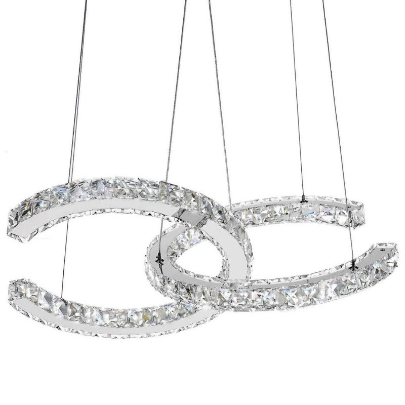 Marilyn Hollywood Style Crystal Pendant Chandelier