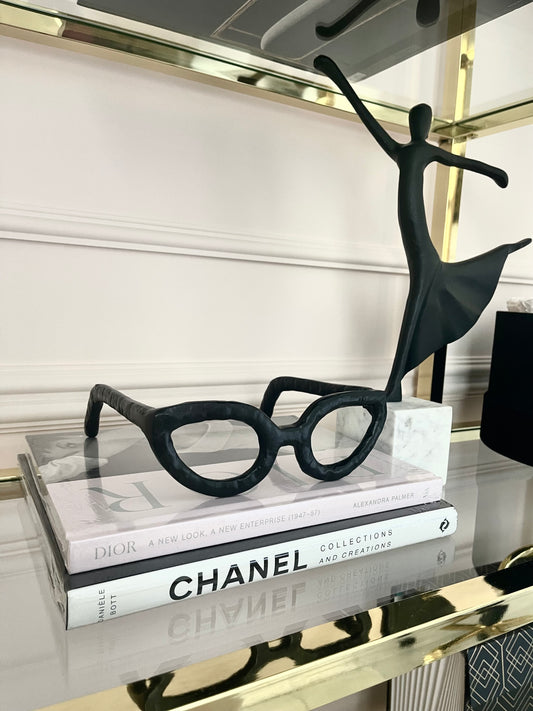 Luca Aluminum Sculpture Glasses mi