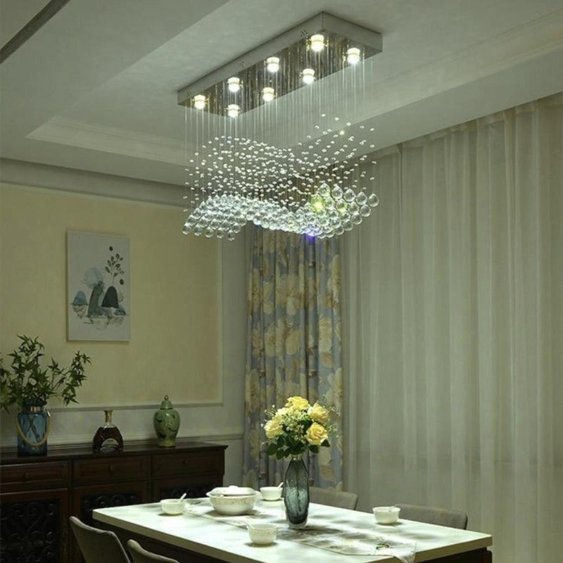 Abrianne Modern Rectangle Chandelier