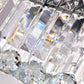 Berlin Modern Crystal Rectangular Chandelier