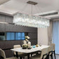 Berlin Modern Crystal Rectangular Chandelier