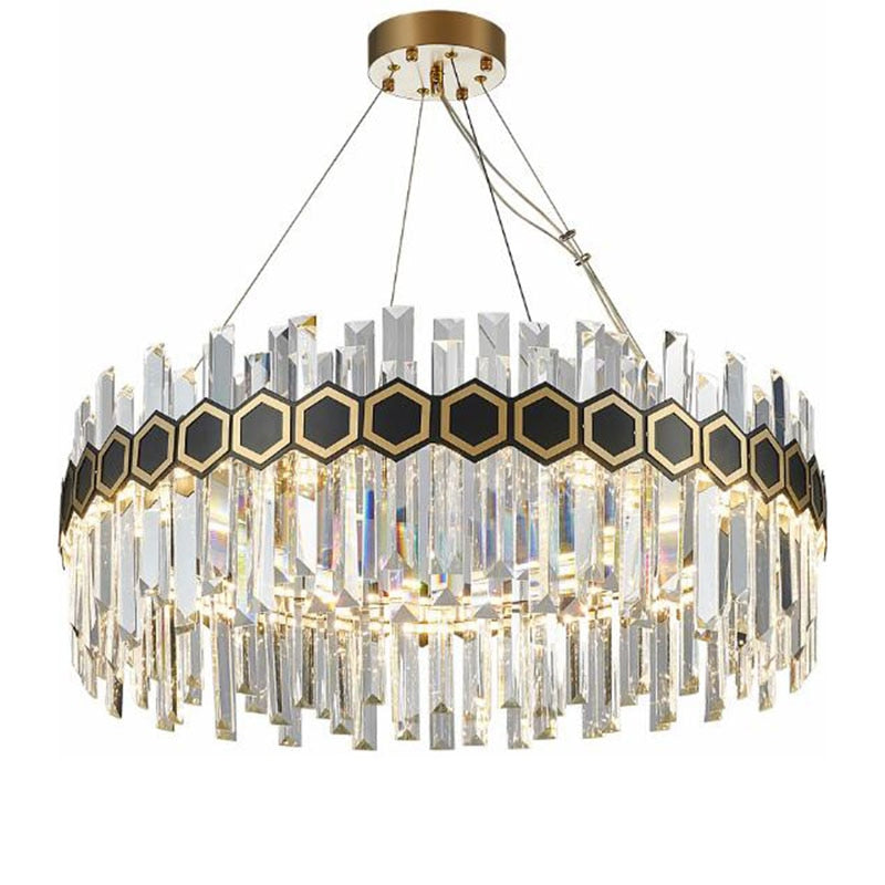 Donelle Round Crystal Chandelier