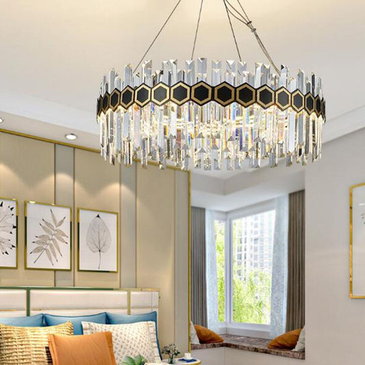 Donelle Round Crystal Chandelier