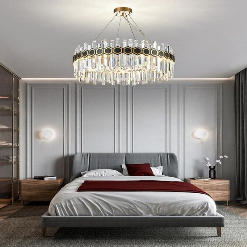 Donelle Round Crystal Chandelier