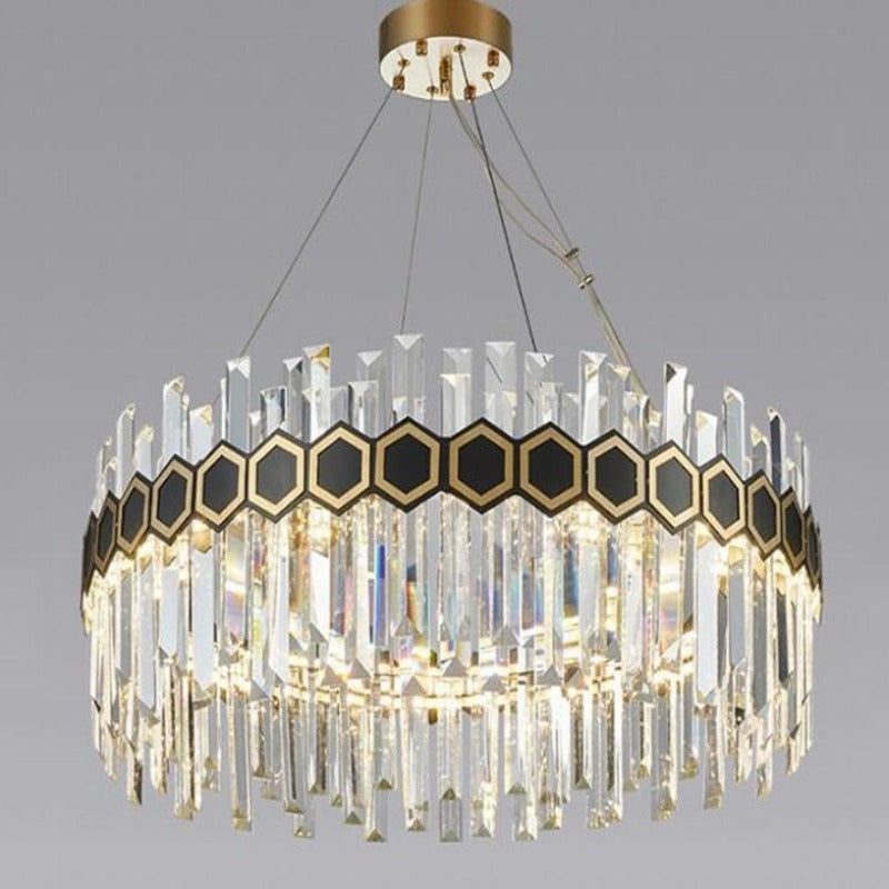 Donelle Round Crystal Chandelier