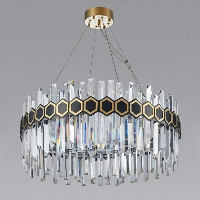 Donelle Round Crystal Chandelier