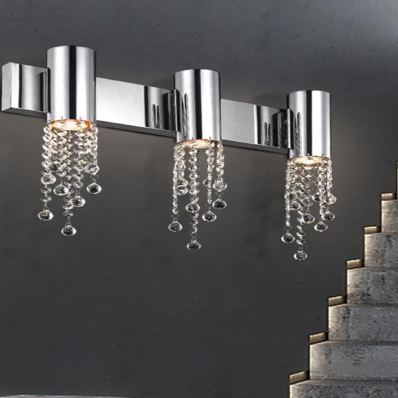 silver wall sconces