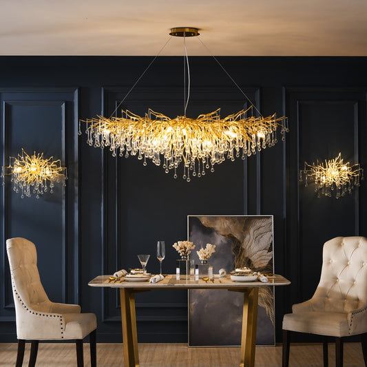 Marbella Modern Branch Crystal Chandelier