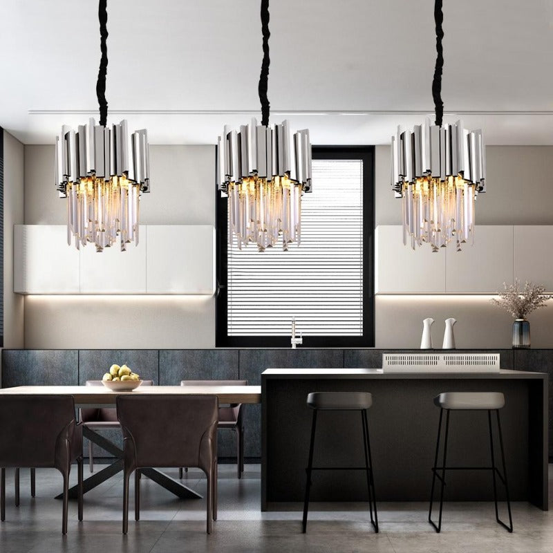 crystal chandeliers