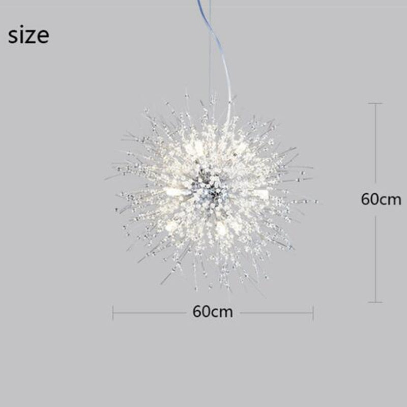 Bali Modern Sputnik Chandelier