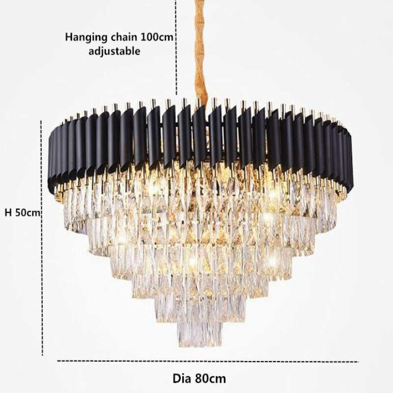 Lia Crystal Chandelier