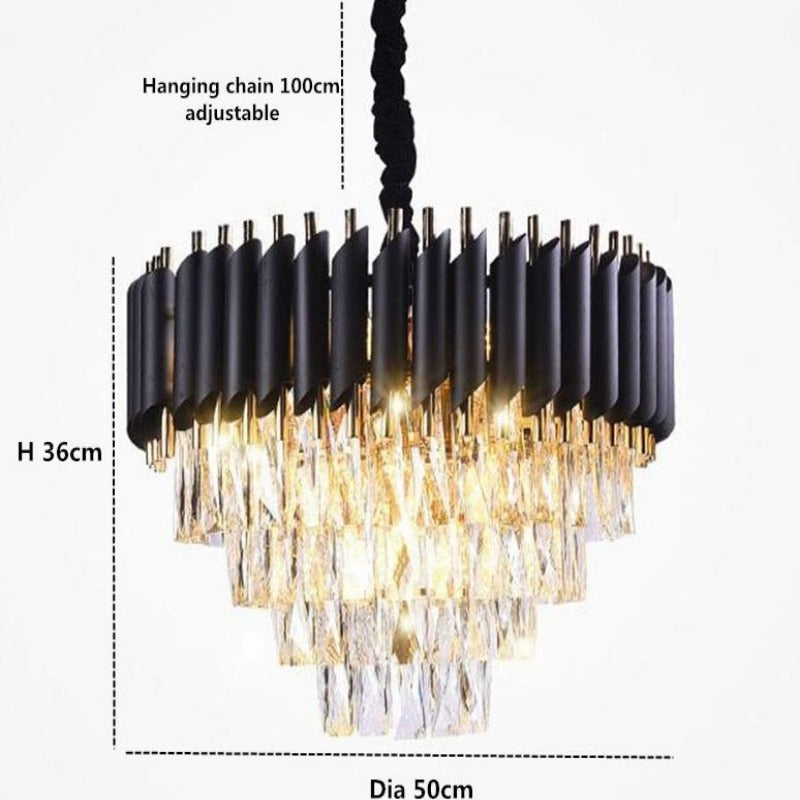 Lia Crystal Chandelier