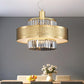 gold crystal chandelier