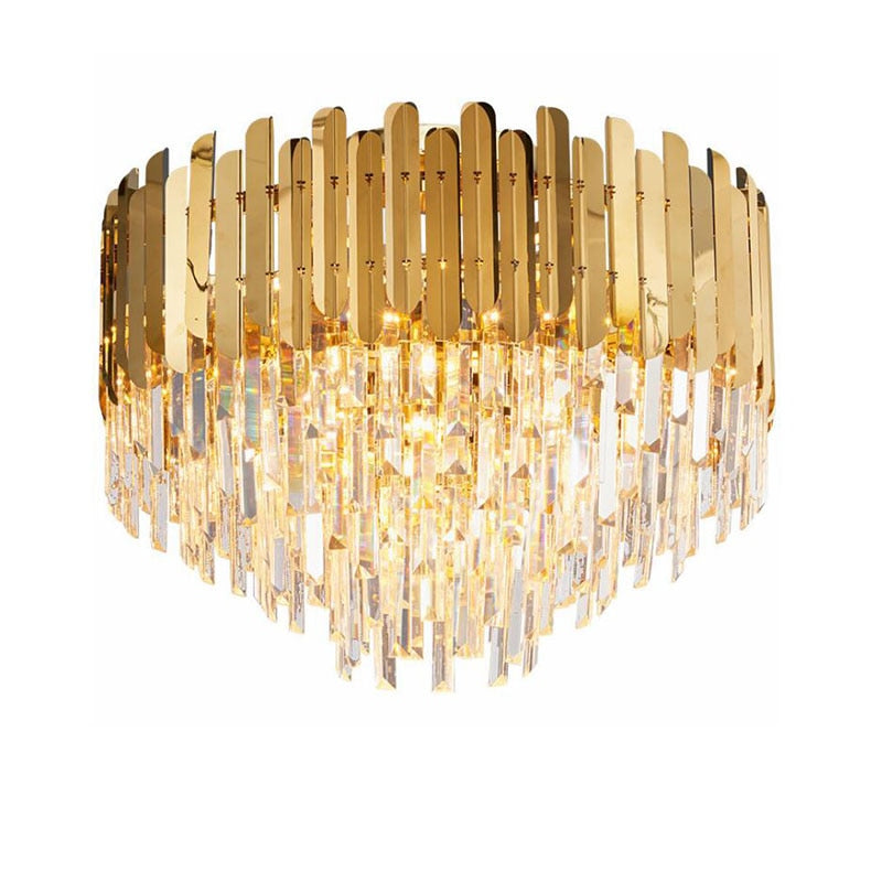 Deangelo II Gold Luxury Chandelier