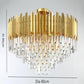 Deangelo II Gold Luxury Chandelier