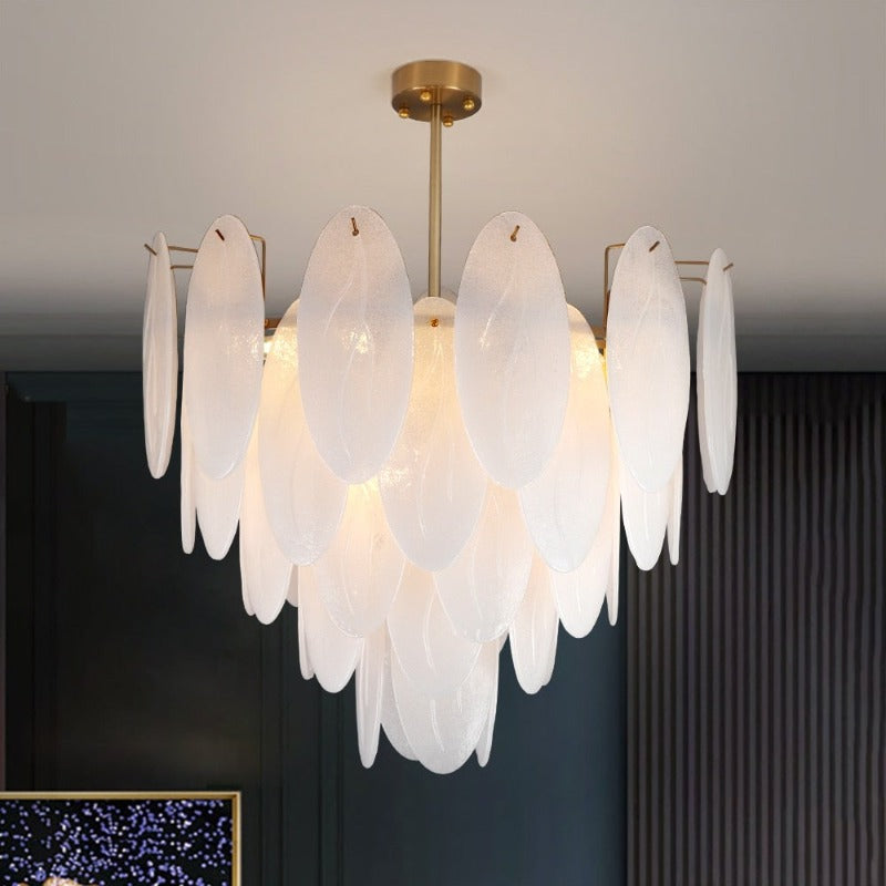 Caliste Frosted Chandelier