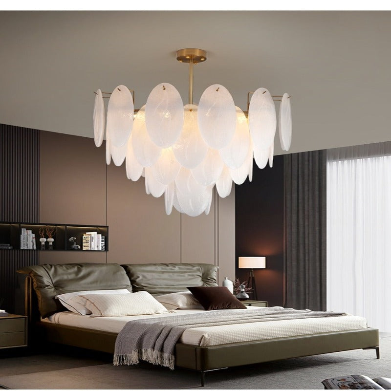 Caliste Frosted Chandelier