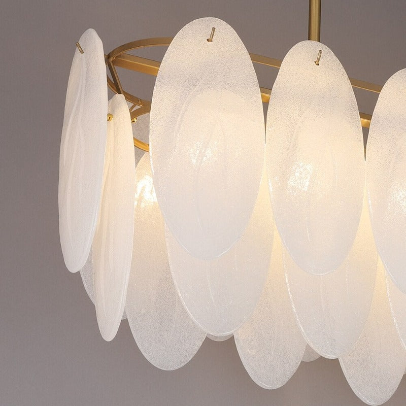 Caliste II Frosted Chandelier