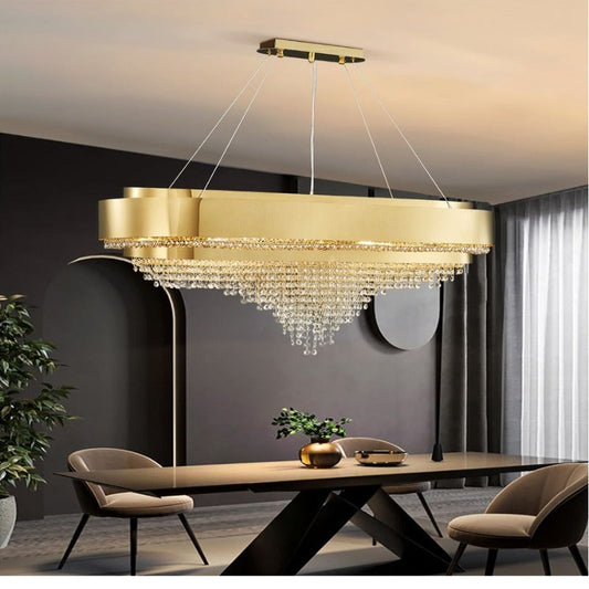 gold modern chandelier