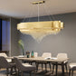 Abella Rectangular Crystal Chandelier