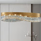 gold crystal modern chandelier