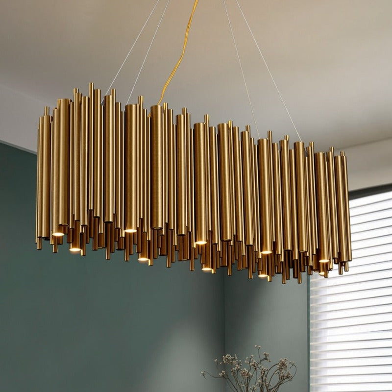 gold chandelier