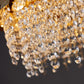 Calli Round Modern Crystal Chandelier