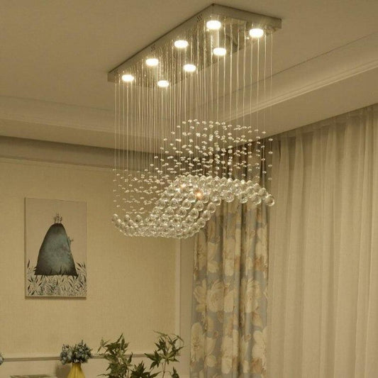 Bloxom Modern Rectangle Chandelier